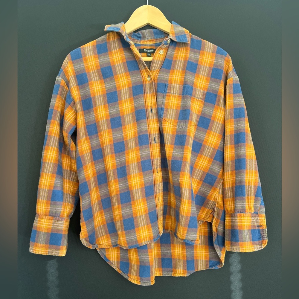 Madewell Westward Shirt in Arden Plaid in Small